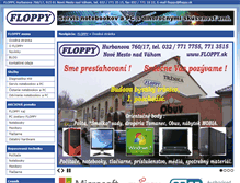 Tablet Screenshot of floppy.sk